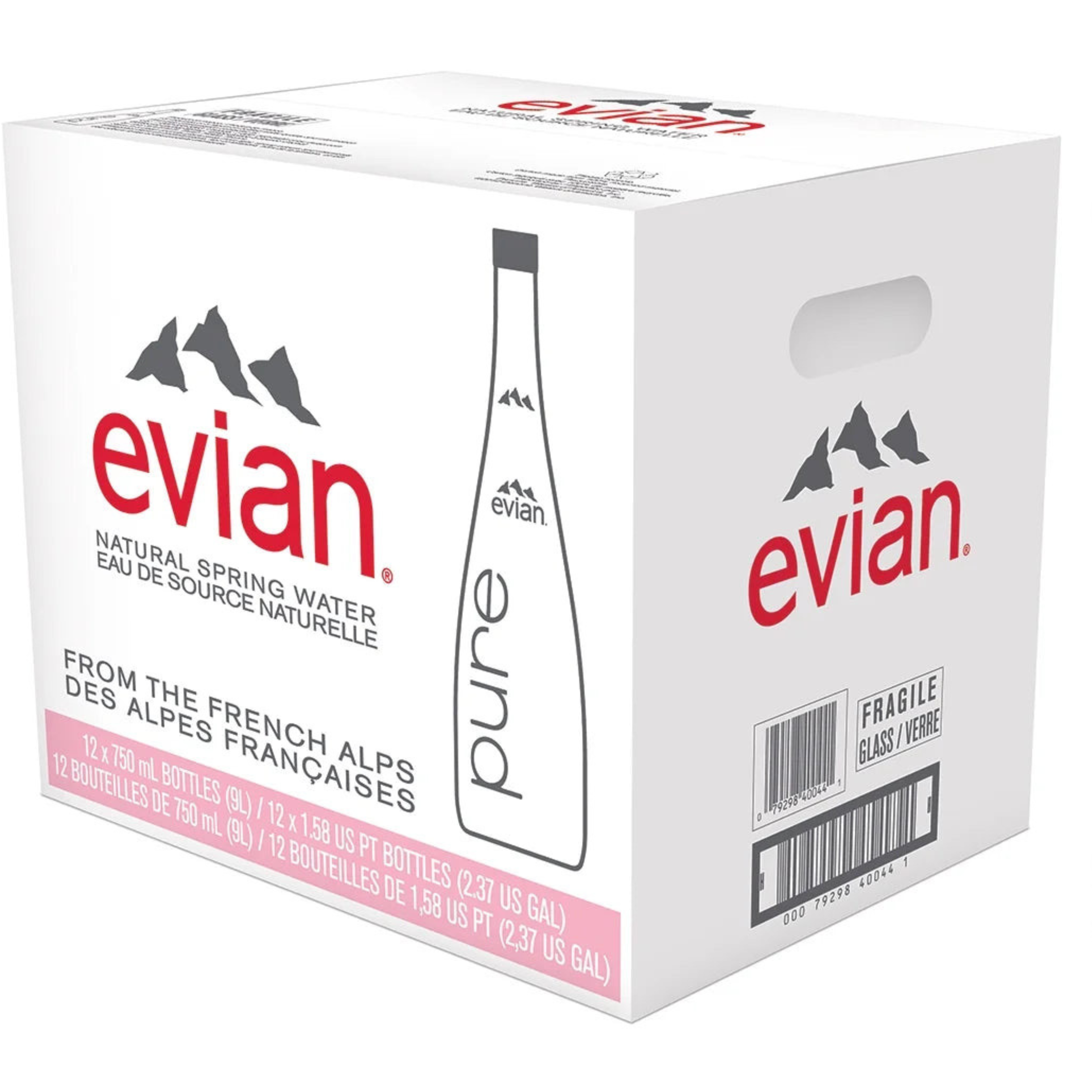 Evian Natural Spring Water