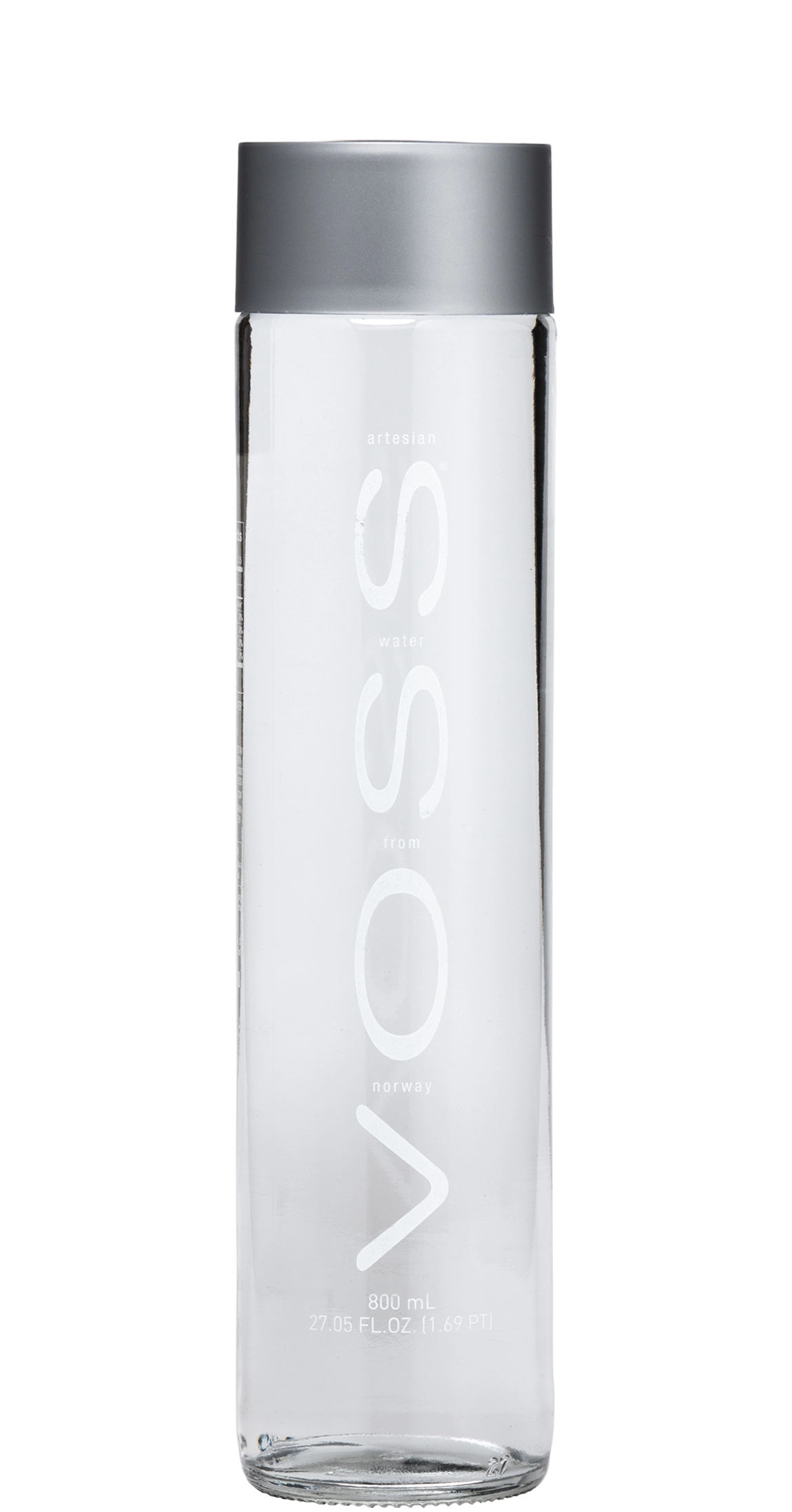 Voss 800ml (12-Pack) - Glass Bottles