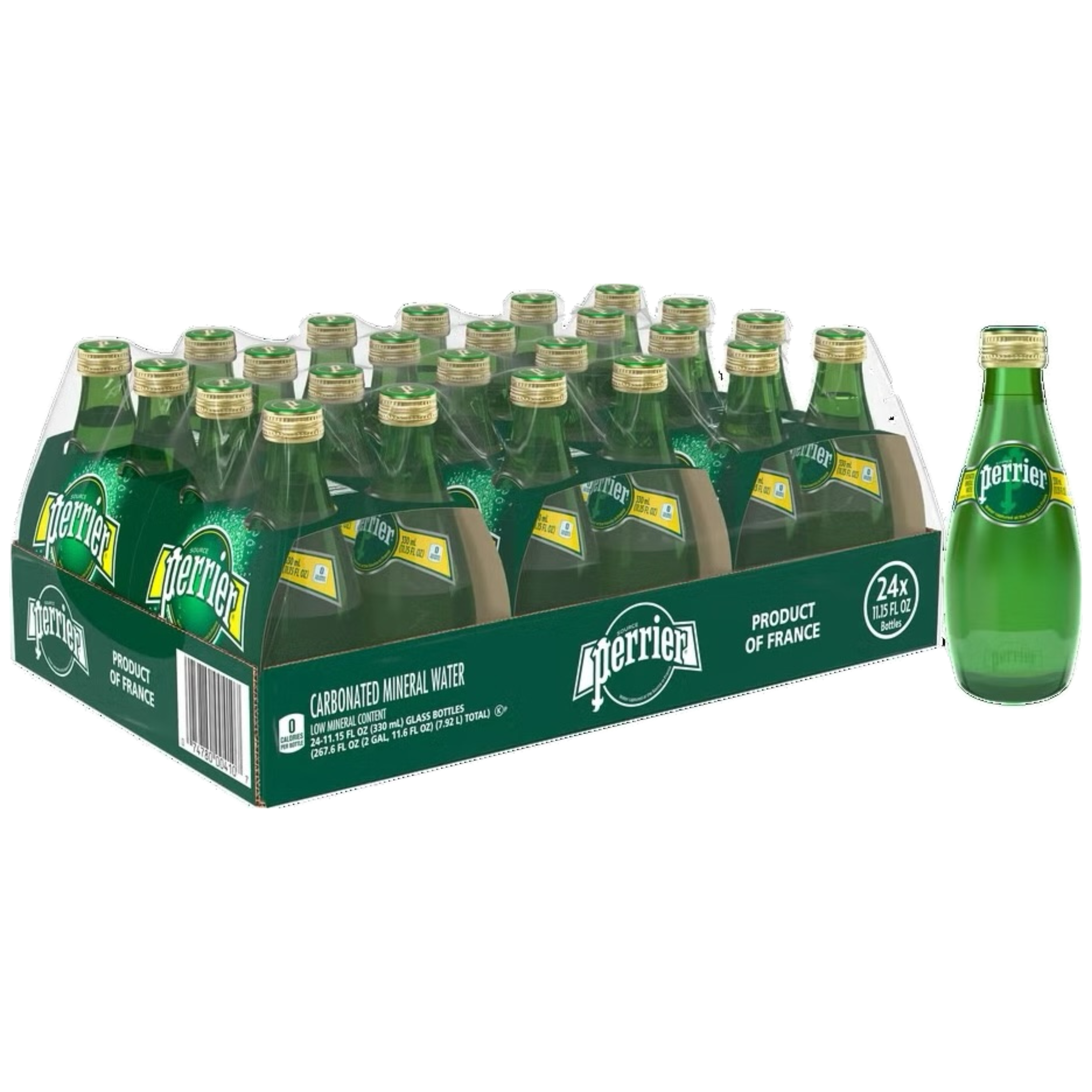 Perrier 330mL (24-Pack) – Glass Bottles