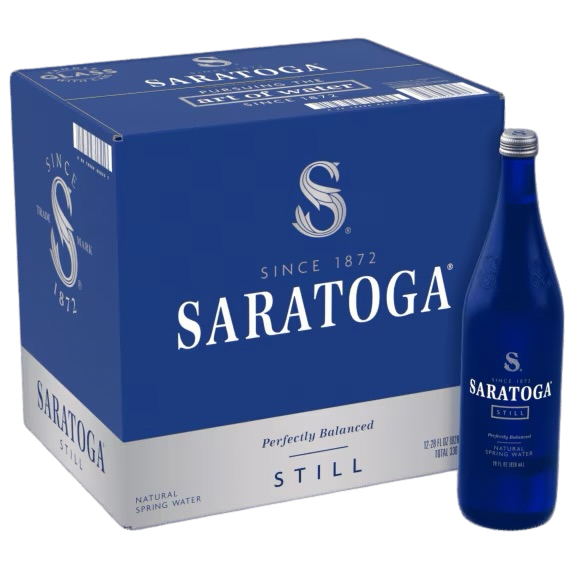 Saratoga 28oz (12-Pack) - Glass Bottles